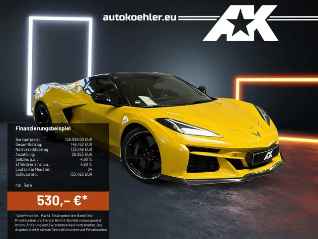 Corvette C8 Cabrio E-Ray MY26 3LZ, Lift, Magnetic, Carbon