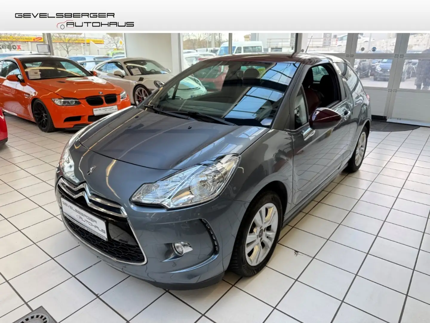 Citroen DS3 SoChic *Leder*SITZHEIZUNG**ALU*  57000 KM Grau - 1