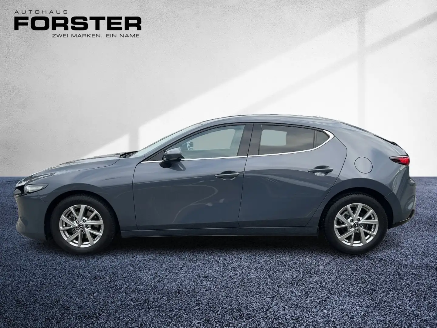 Mazda 3 G122 AT COMF+ SO ST LED RFK SHZ NAVI Gris - 2