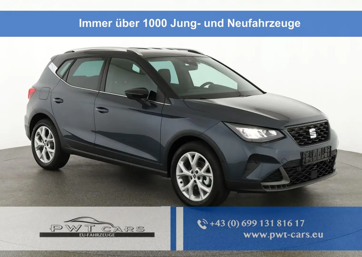 SEAT Arona FR 1.5 TSI DSG FR, LED, Kamera, Parklenk, ACC, ... Grau - 1
