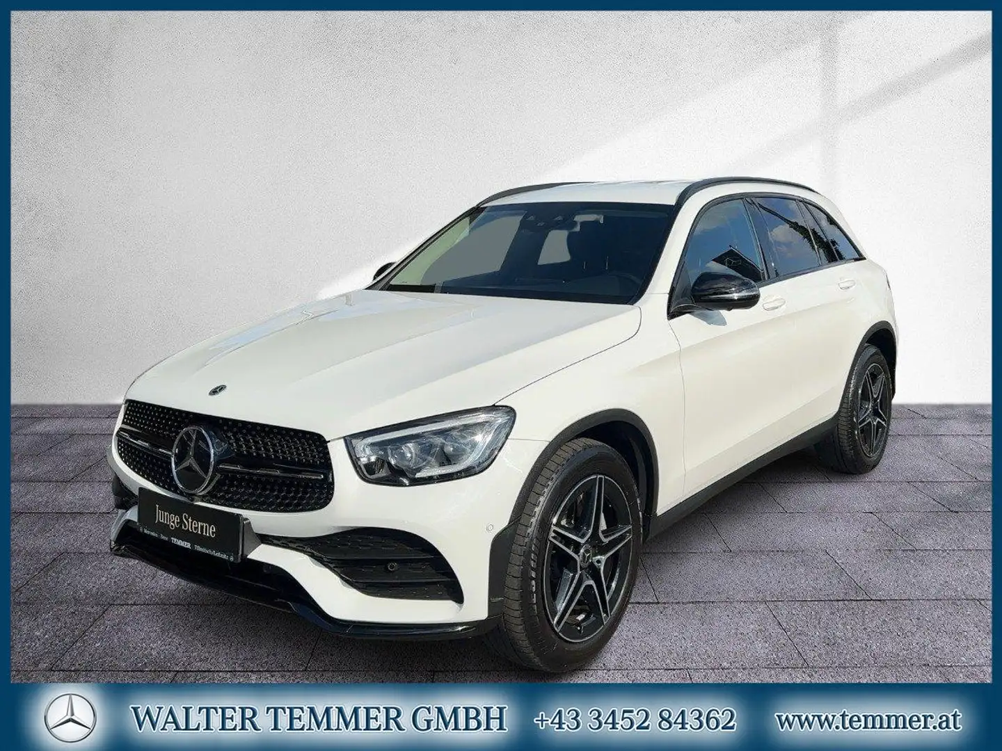 Mercedes-Benz GLC 220 d 4MATIC AMG LED Fahrassist Distr 360°Kam Weiß - 1