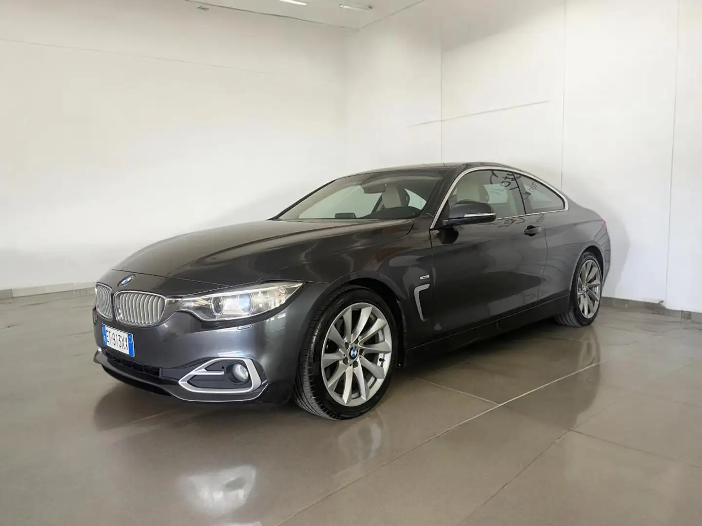 BMW 420 d Coupé Modern **AUTOMATICA Gris - 2