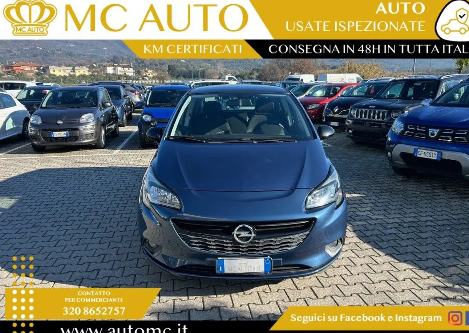 Opel Corsa 1.4 90CV GPL Tech 5 porte b-Color Bleu - 2