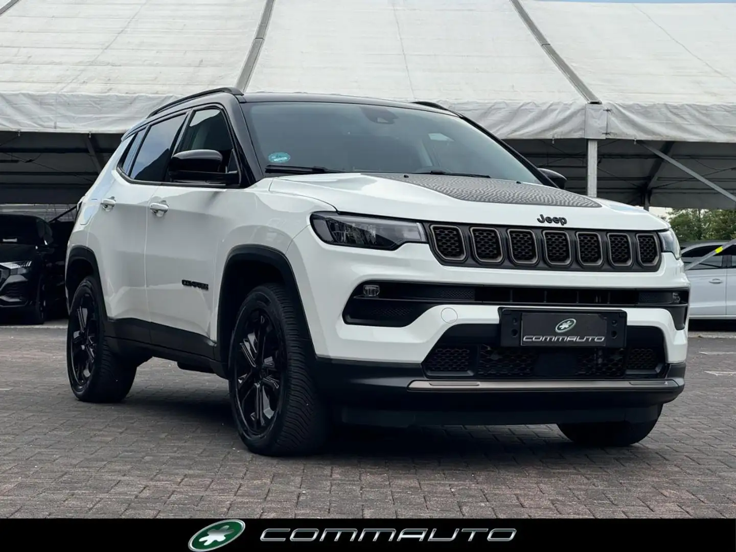 Jeep Compass 1.3 Turbo T4 240 CV PHEV AT6 4xe Upland Bianco - 2