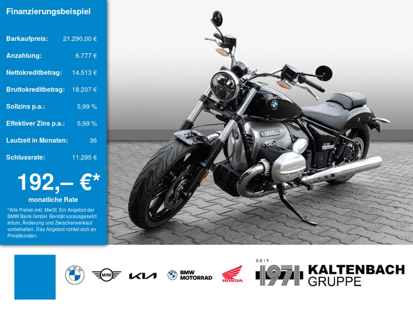 BMW R 18 KOMFORT-P. GRIFFHEIZUNG Noir - 1