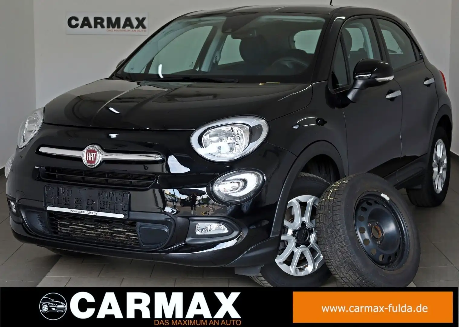 Fiat 500X Pop Star Navi,Massage,SH,PDC,SR+WR Black - 1
