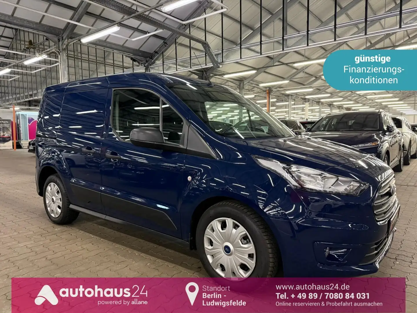 Ford Transit Connect 1.5  EcoBlue 240|Trend|PDC Azul - 1