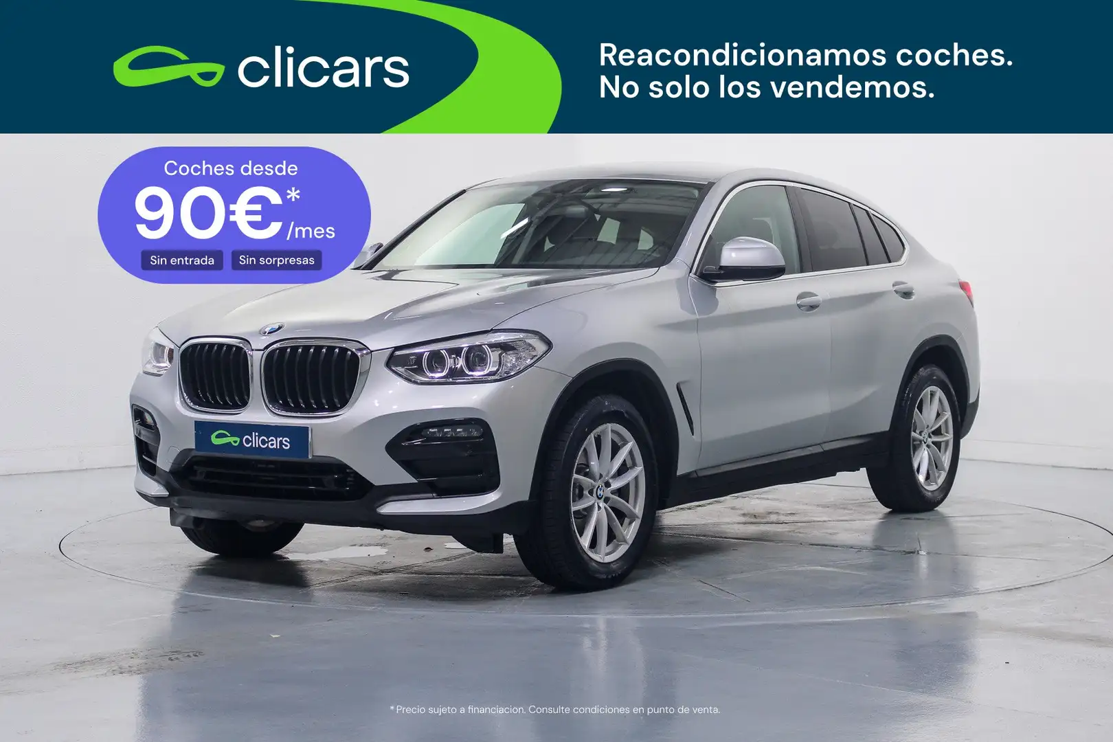 BMW X4 xDrive 20dA Plateado - 1