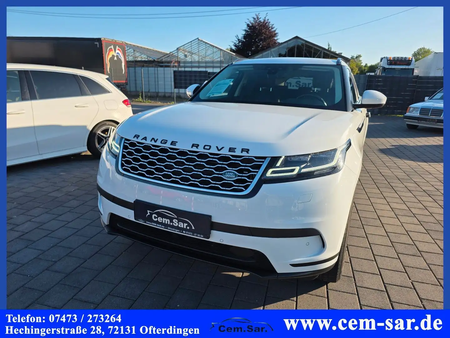 Land Rover Range Rover Velar S *Apple Car Play*Keyless*LED* Weiß - 2