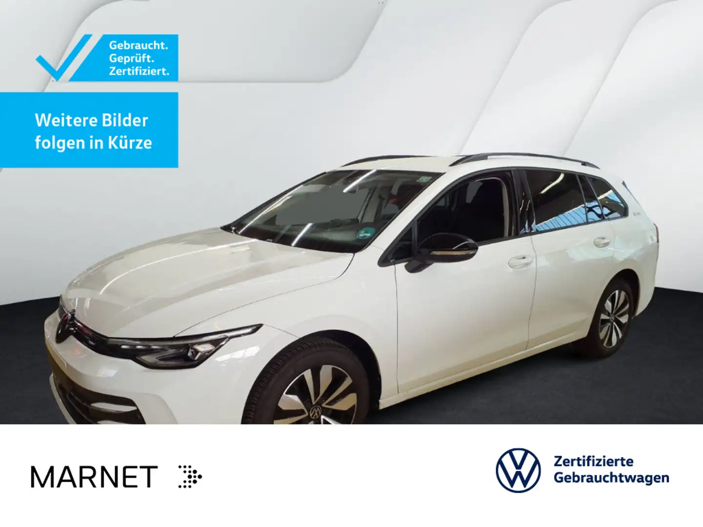 Volkswagen Golf Variant Golf VIII Variant 1.5 TSI GOAL*LED*AHK*KAMERA*NA Weiß - 1