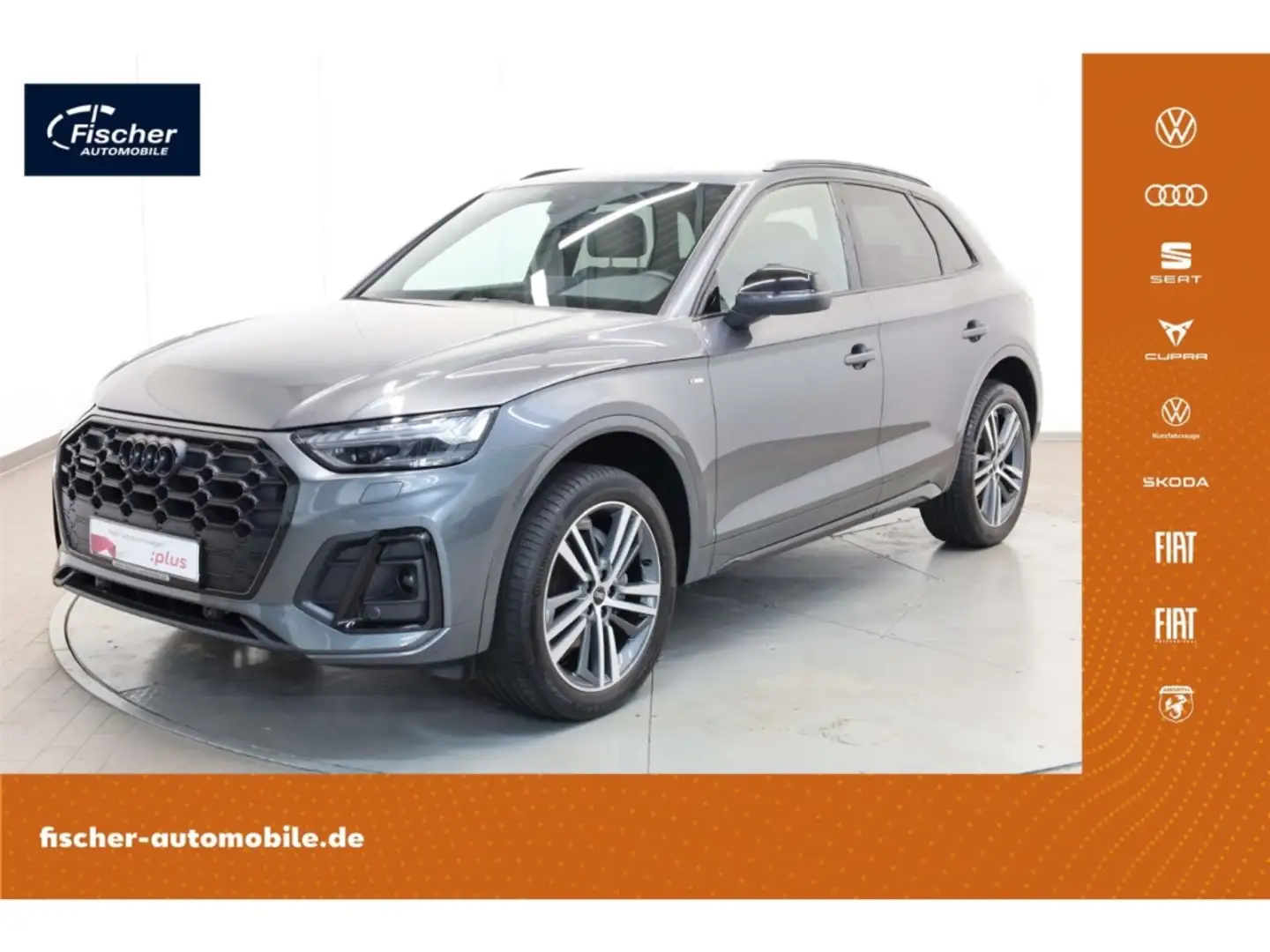 Audi Q5 40 TDI quattro S line Matrix/NAV/20''/B&O Grau - 1