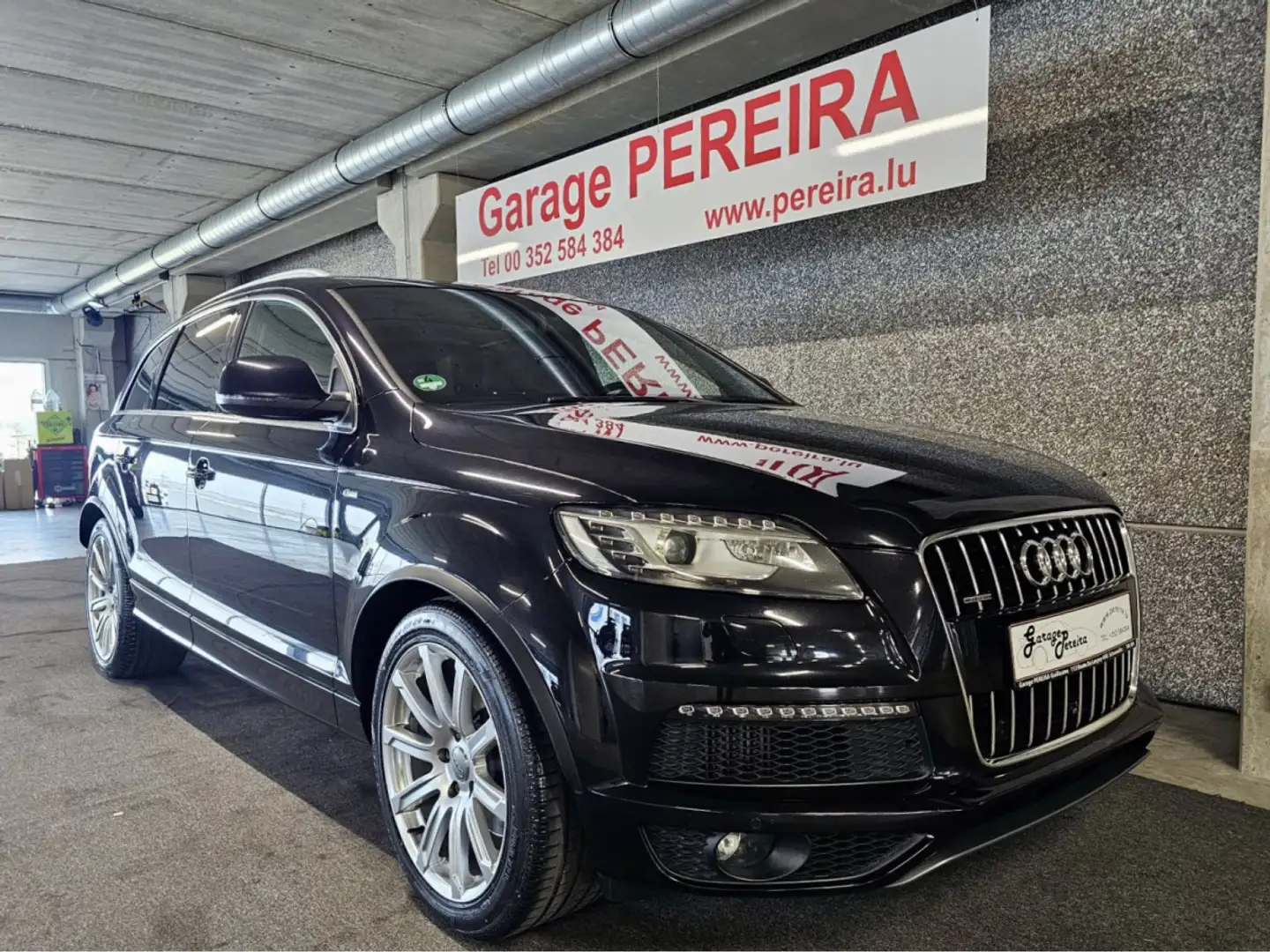 Audi Q7 3.0 TDI QUATTRO 3X S-LINE 7 SITZE BOSE CUIR NAVI Černá - 1