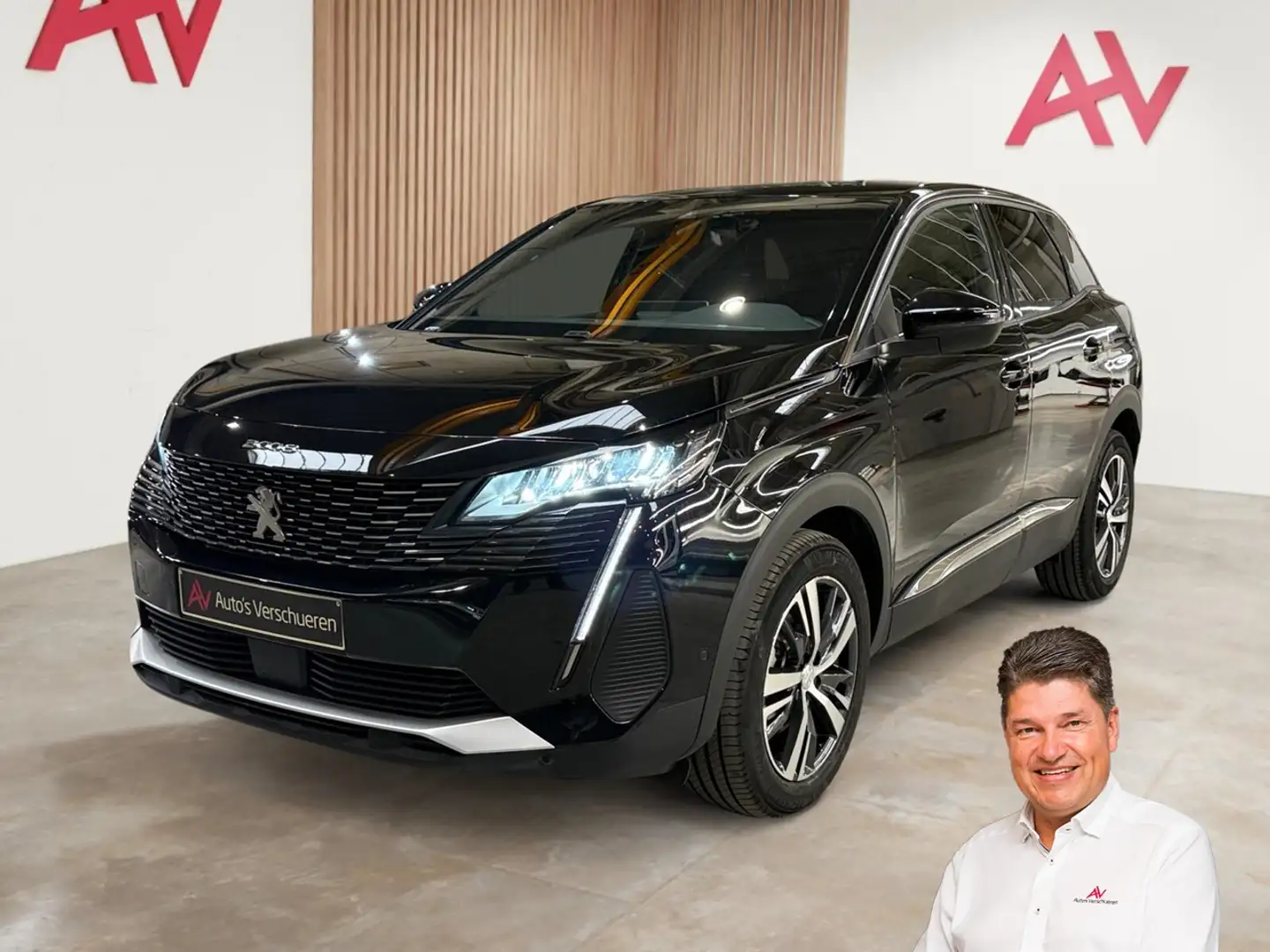Peugeot 3008 Allure 1.2 Puretech EAT8 ** ACC | Camera | Navi... Zwart - 1