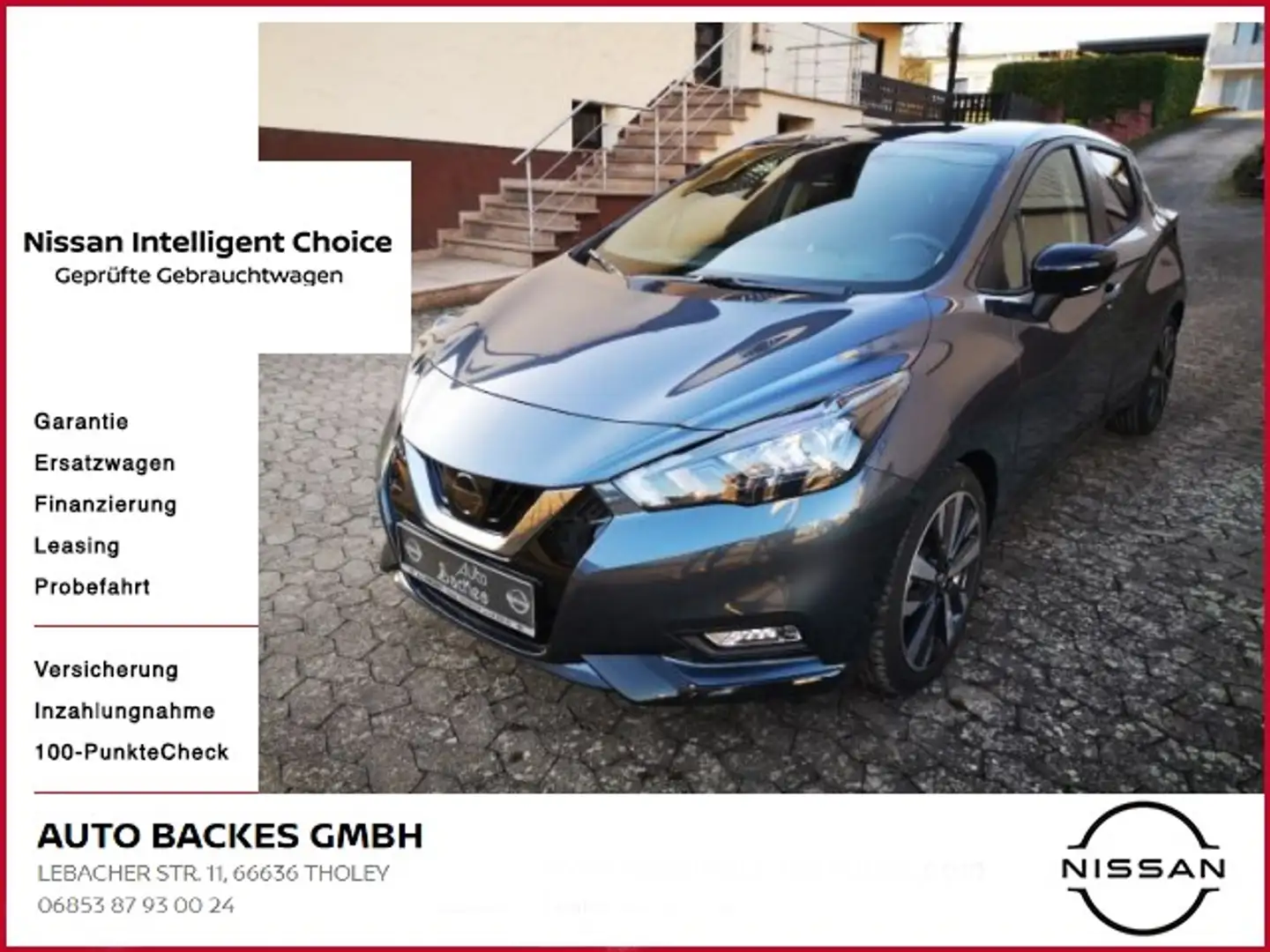 Nissan Micra 1.0 N-Design STYLE Paket Nissan-Connect Grey - 1