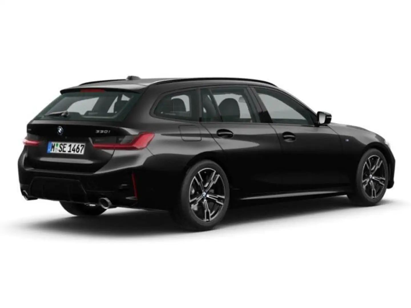 BMW 330 330i xDrive Touring Zwart - 2