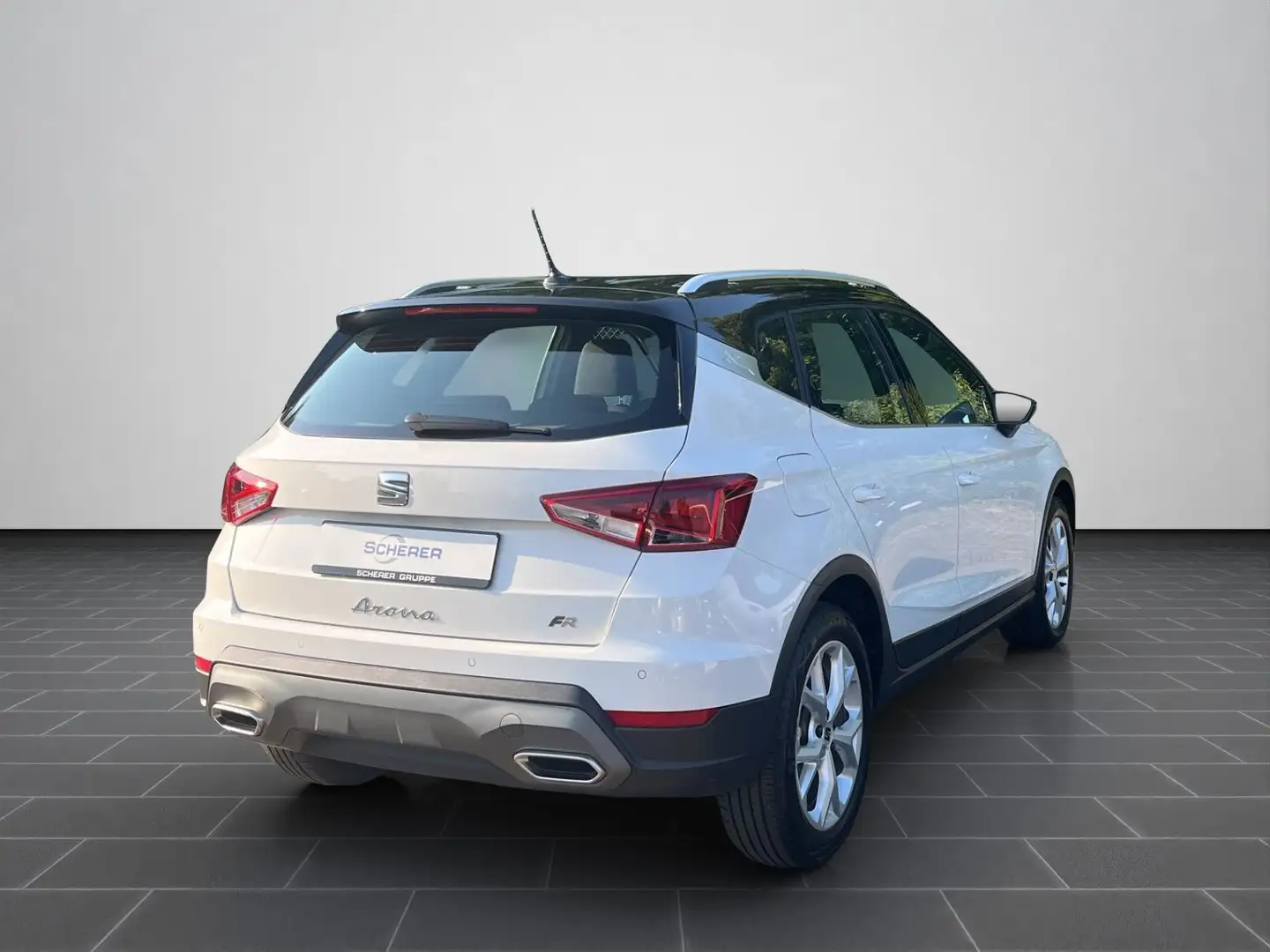 SEAT Arona 1.0 TSI DSG FR OPF Navi, LED, SHZ, ACC, AH Weiß - 2
