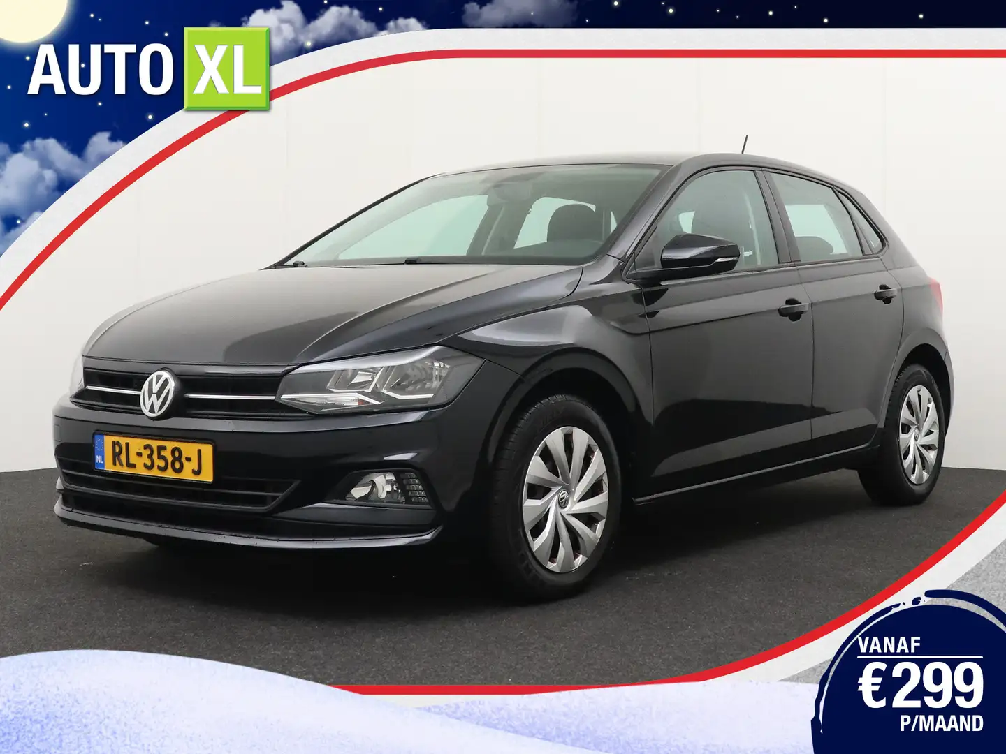 Volkswagen Polo 1.6 96 PK TDI Comfortline Executive Carplay Navi A Schwarz - 1