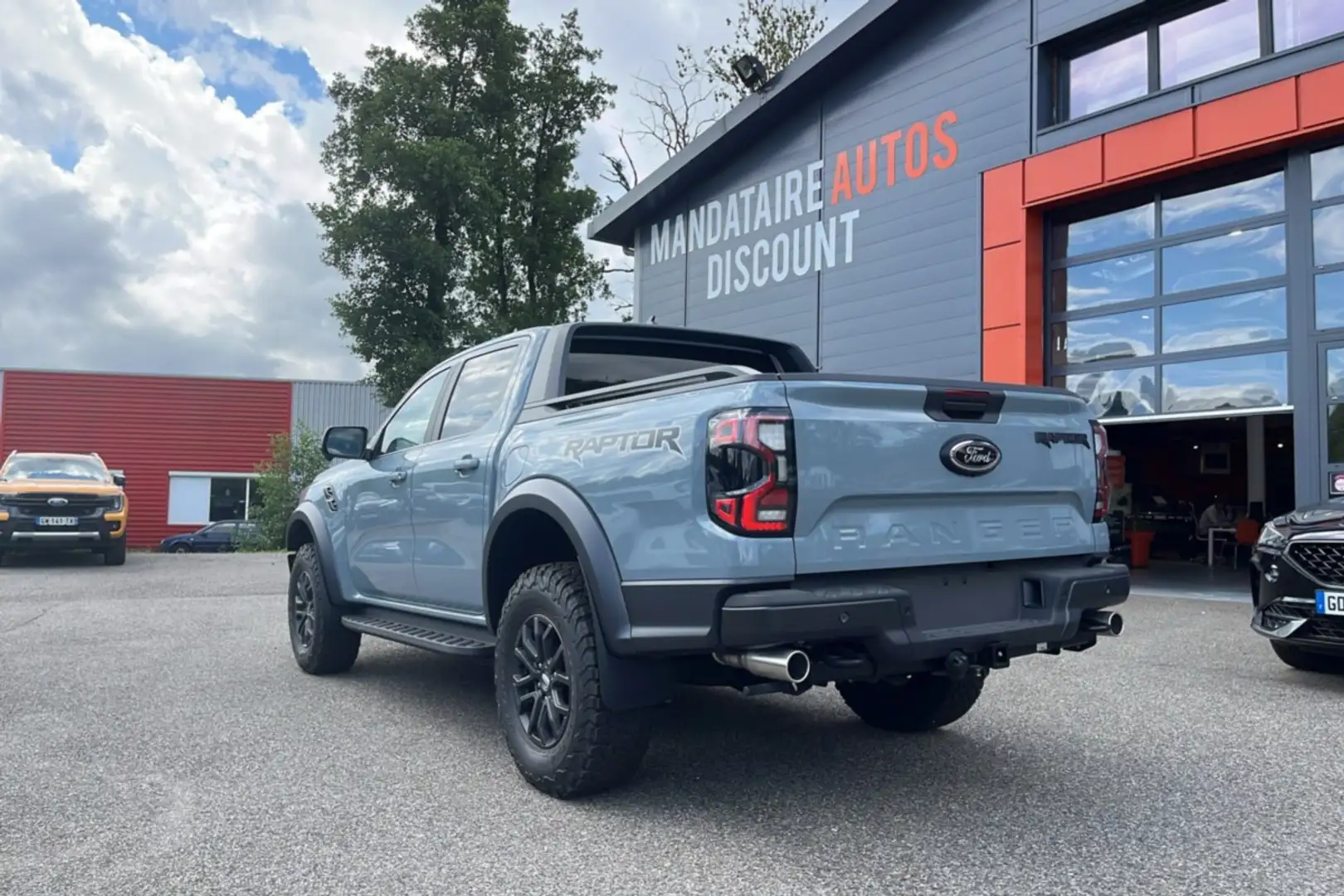 Ford Ranger RAPTOR 3.0 V6 292 E-AWD BVA10 Gris - 1
