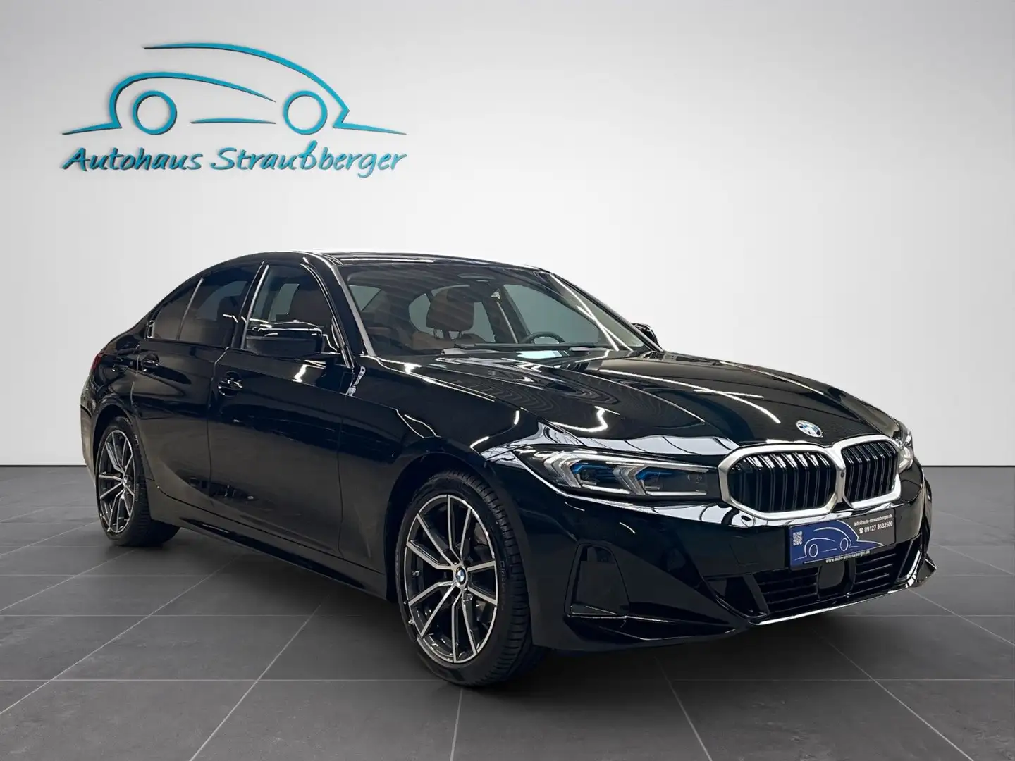 BMW 320 d xDrive Lim. Kzu H/K QI ACC adap. LED 360° Černá - 2