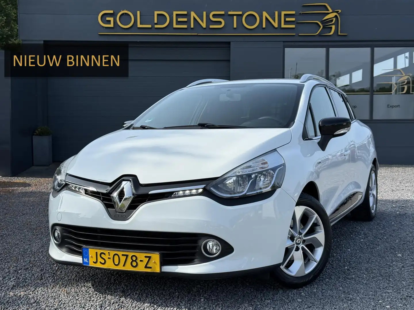 Renault Clio Estate 0.9 TCe Limited 1e Eigenaar,Camera,Dealer O White - 1