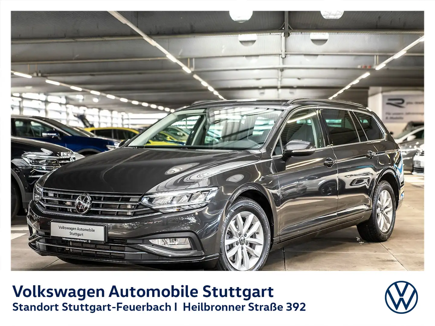 Volkswagen Passat Variant 2.0 TDI Business DSG Navi AHK Grau - 1
