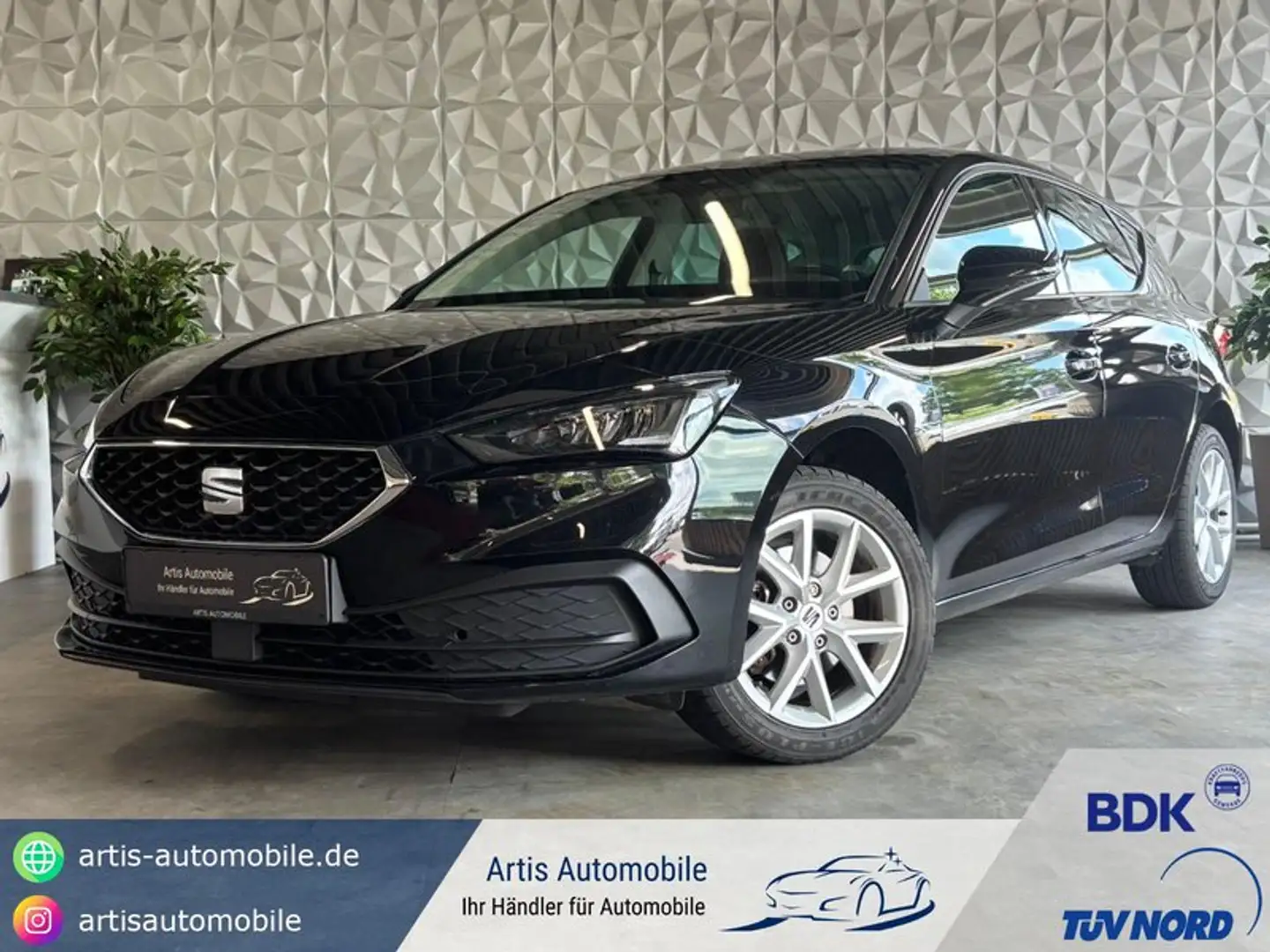 SEAT Leon Style ANHÄNGERKUPPL*SITZHEIZUNG*VRT-COCKPIT Schwarz - 1