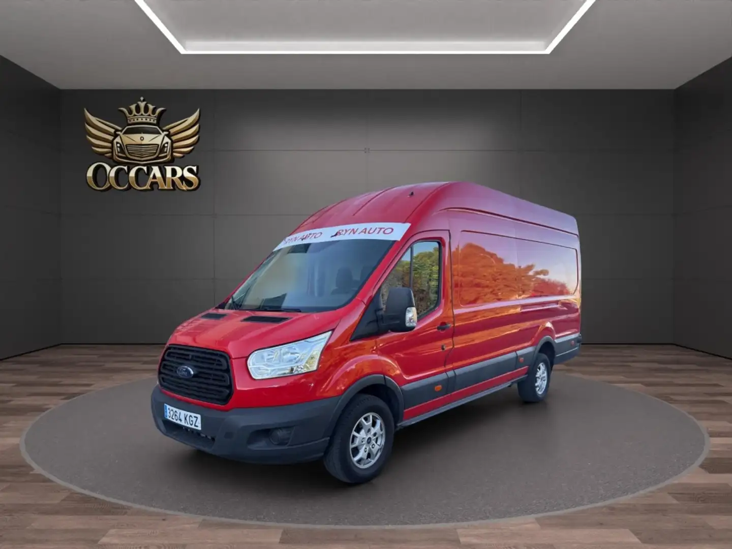 Ford Transit FT 350 L4 Chasis Trend Tr. Tra. 130 Rojo - 1