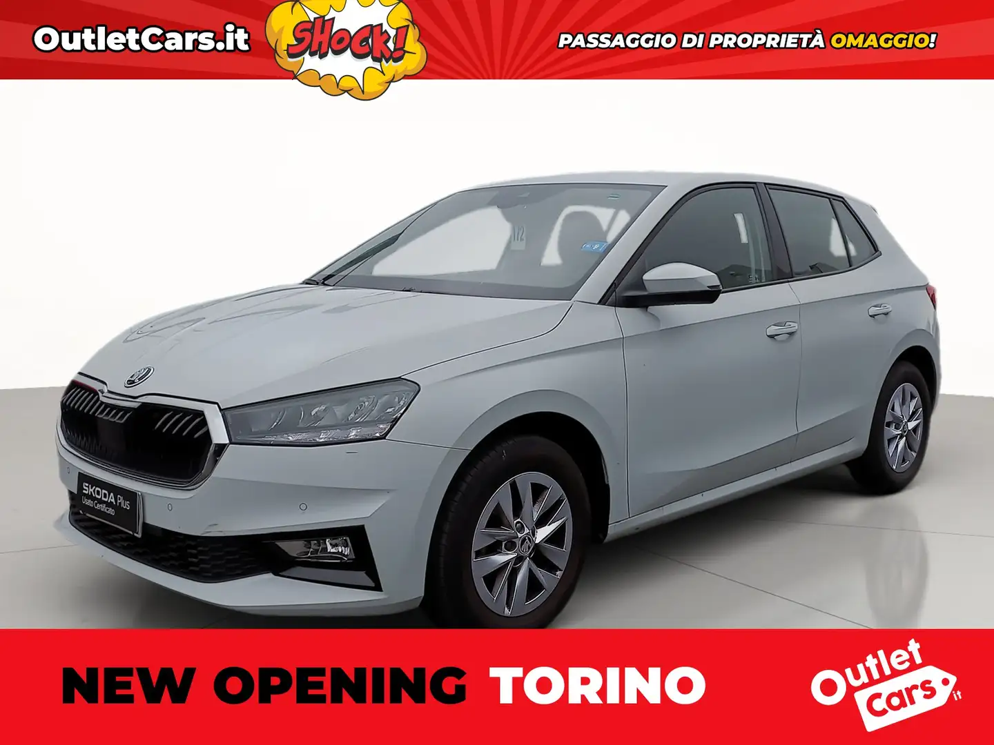 Skoda Fabia 1.0 mpi evo style 80cv Bianco - 1