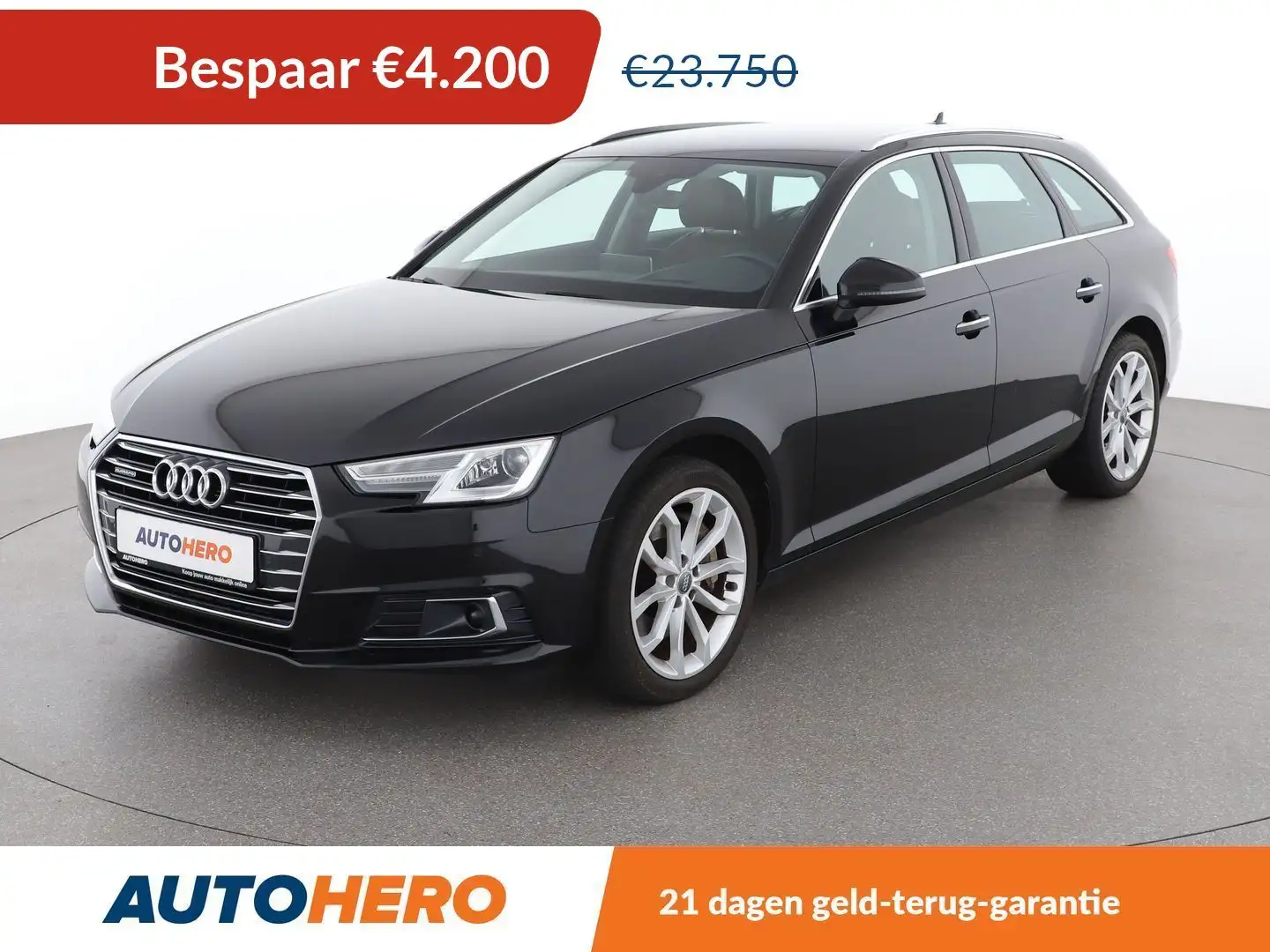 Audi A4 2.0 TFSI quattro Ambition Luxe Zwart - 1