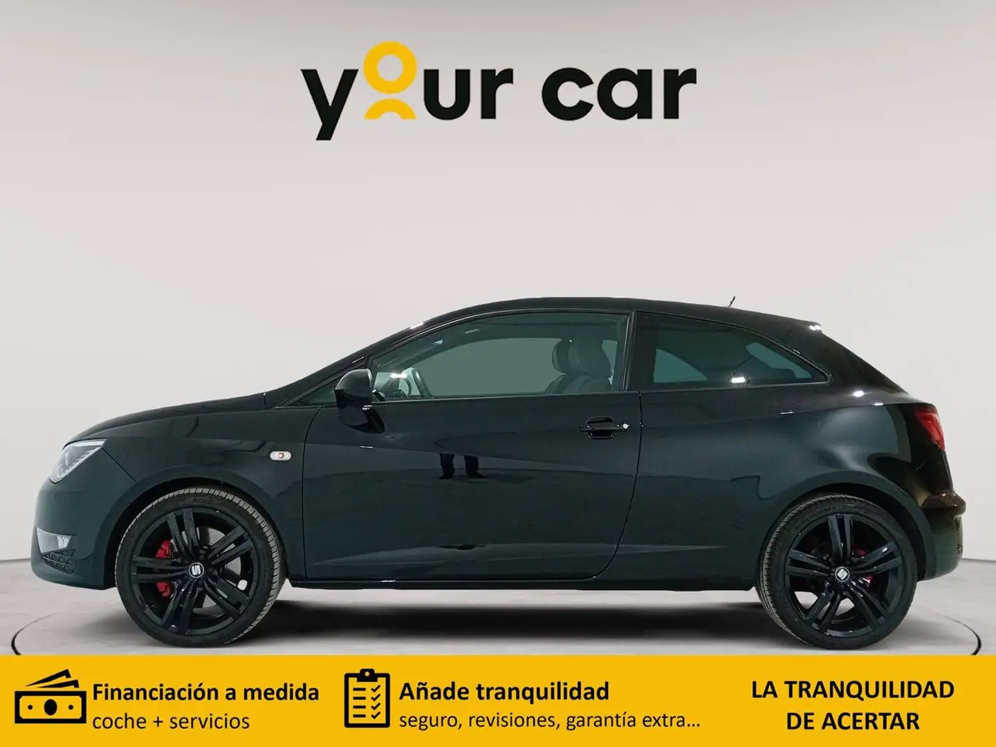 SEAT Ibiza SC 1.8 TSI S&S Cupra 192 Zwart - 2