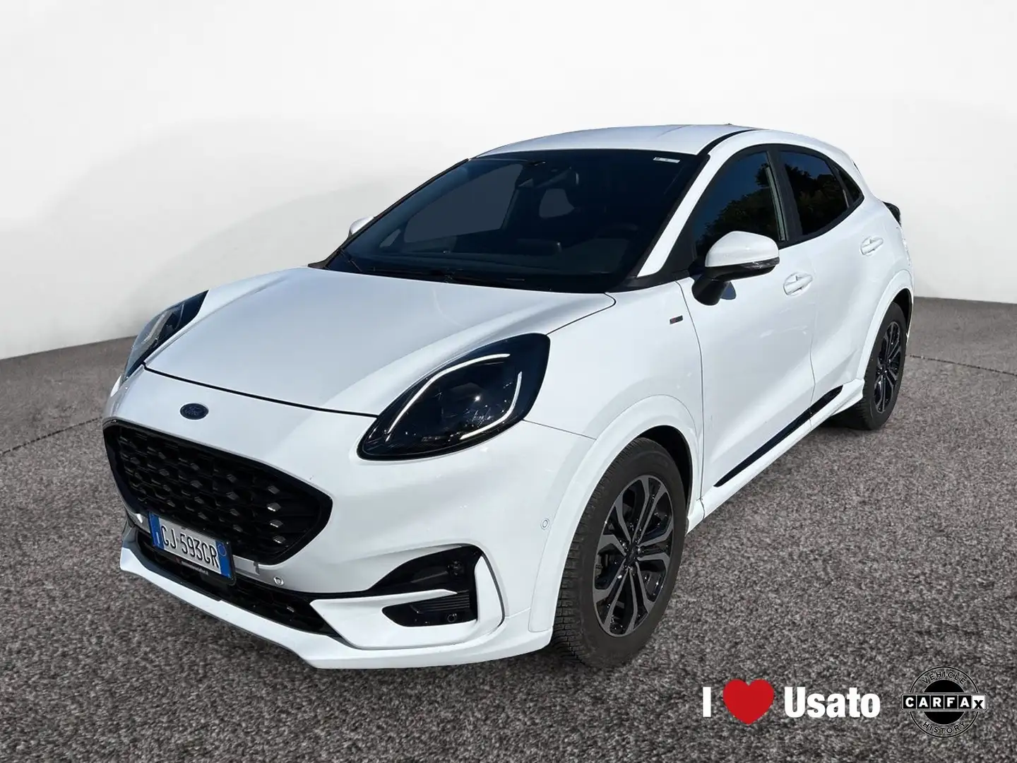 Ford Puma II 2020 1.5 ecoblue ST-Line s&s 120cv Weiß - 1