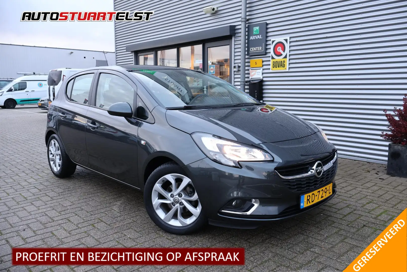 Opel Corsa 1.4 Online Edition 1e Eigenaar | Dealer Onderh | N Grijs - 1