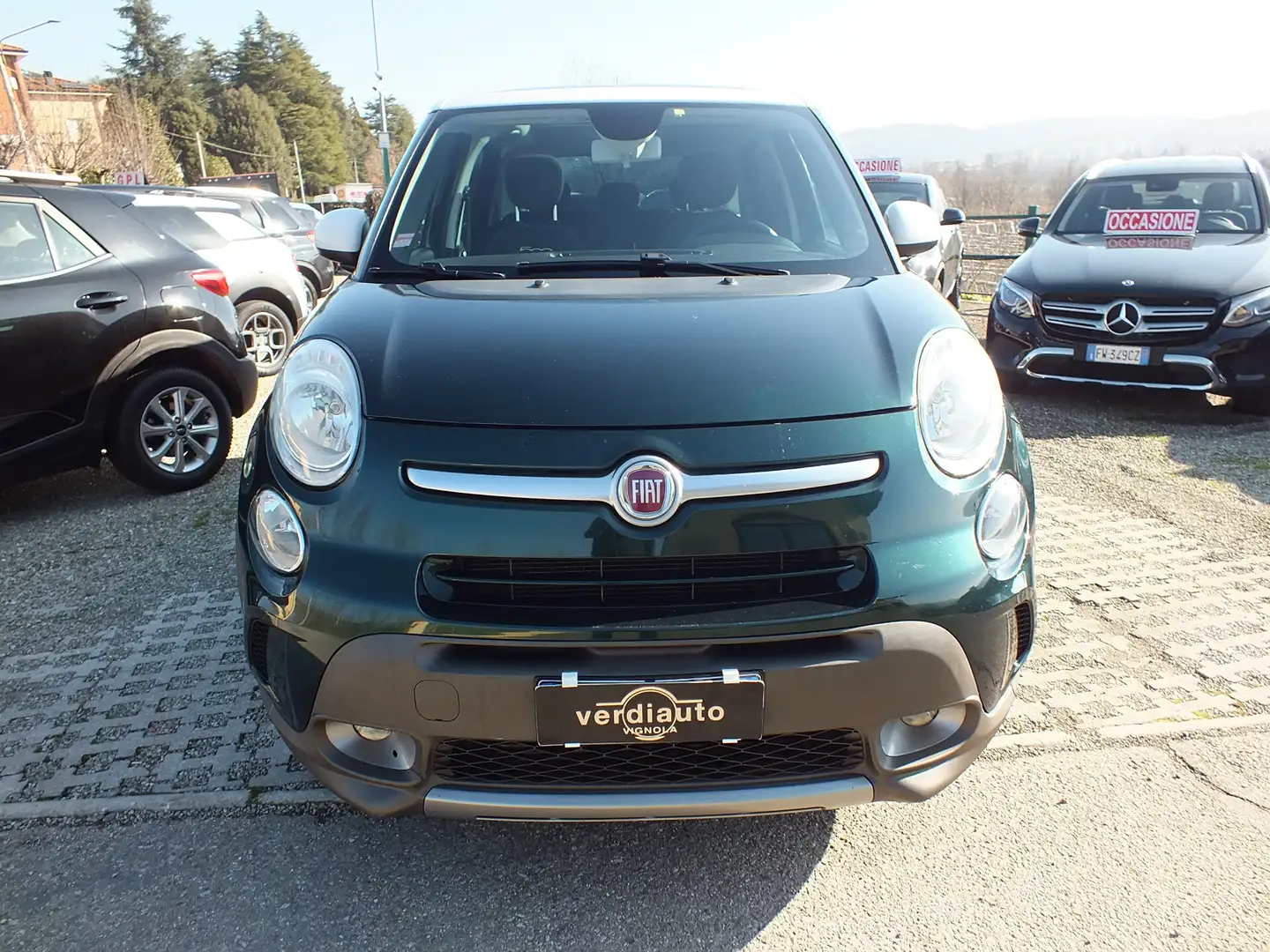 Fiat 500L 1.6 MJT- 105 CV TREKKING-NAVI-TETTO PANORAMA- Verde - 2
