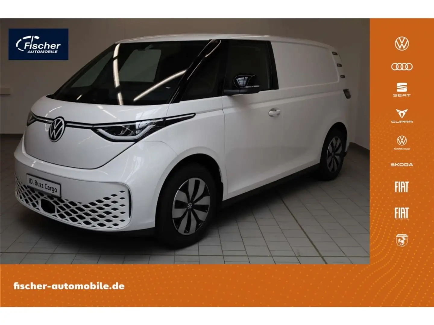 Volkswagen ID. Buzz Cargo Pro 77 kWh Biały - 1