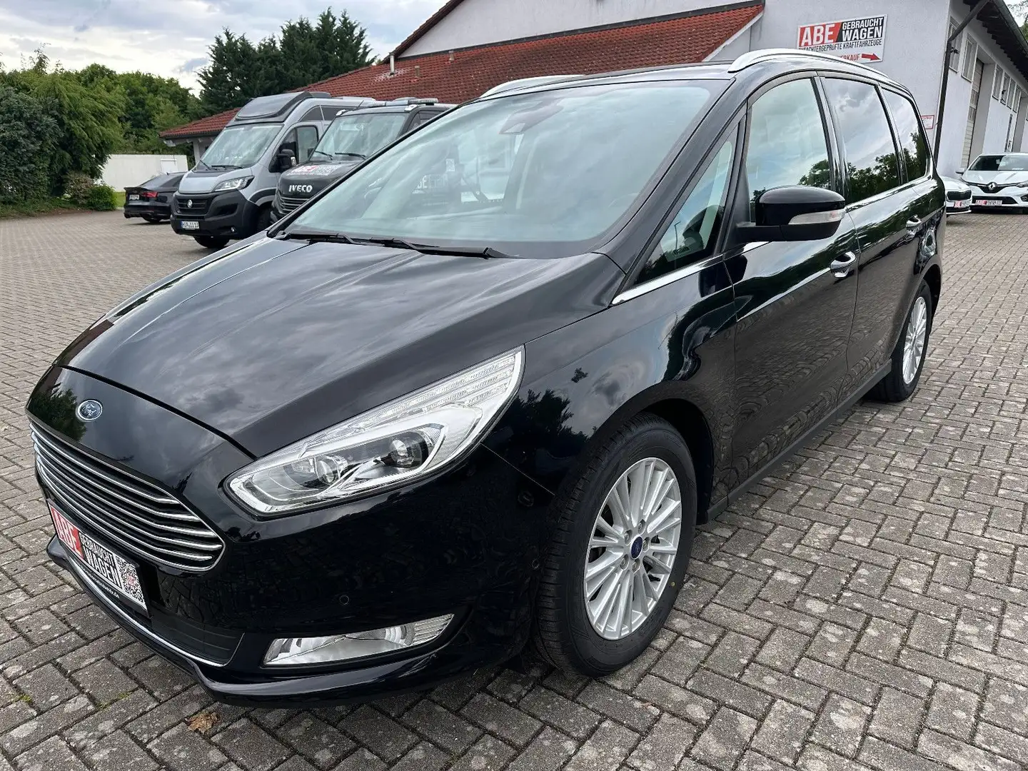 Ford Galaxy Titanium 2.0 TDCi 7 Sitzer Leder 6 Gang Schwarz - 1