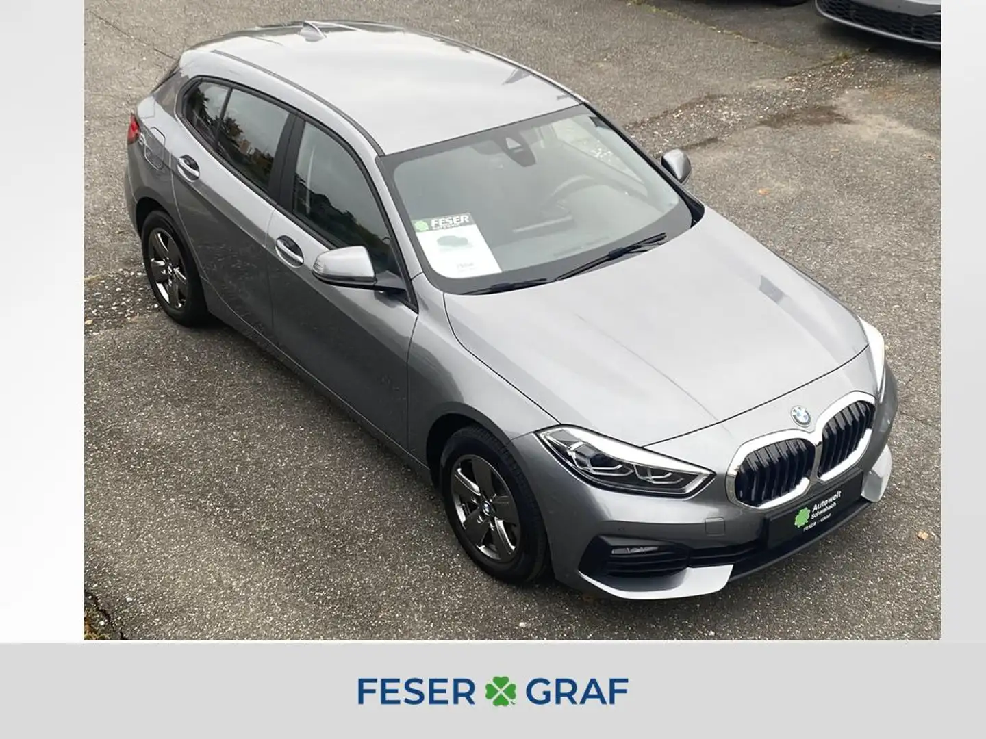 BMW 118 i Aut. Advantage SHZ KLIMA LED Grau - 1