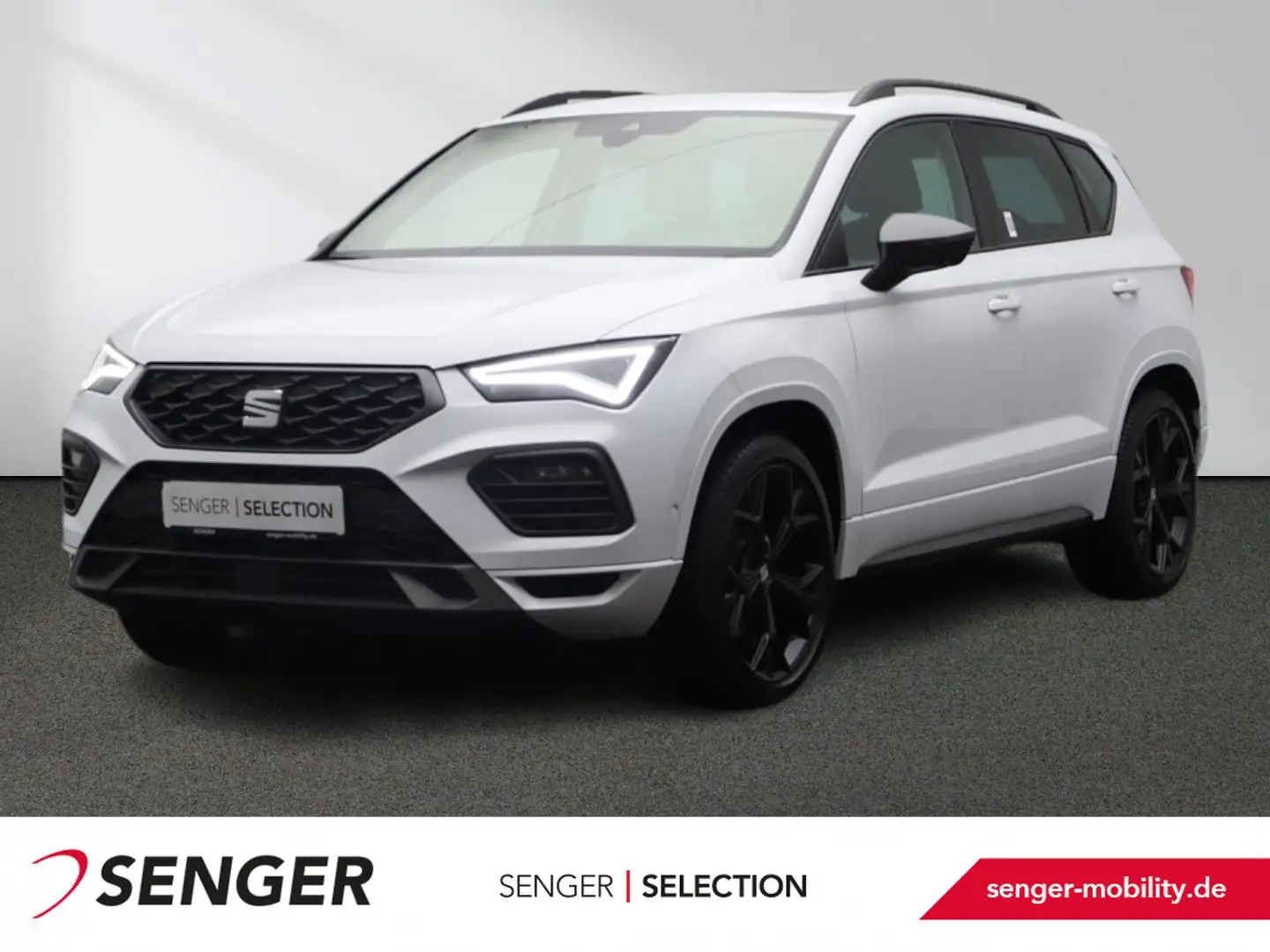 SEAT Ateca 2.0 TSI DSG 4Drive CarPlay LED Pano AHK Blanc - 1