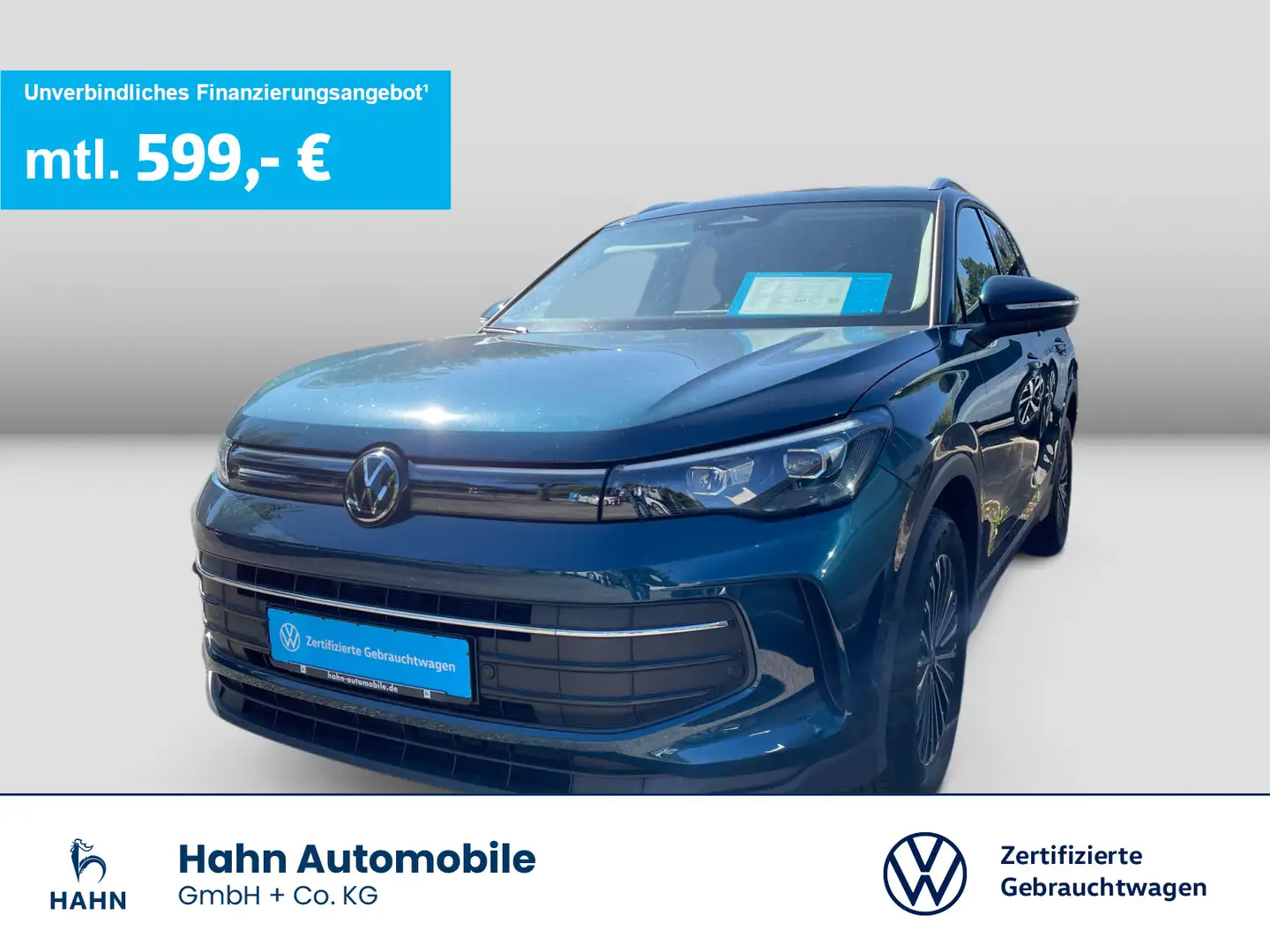 Volkswagen Tiguan 2.0TDI DSG Life LED Nav AHK ACC CAM Sitzh Bleu - 1