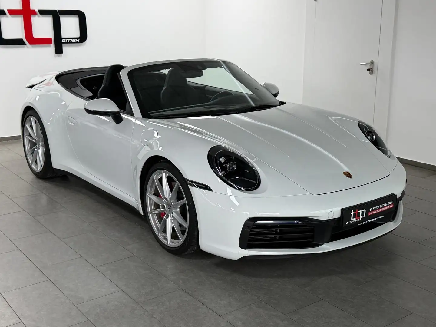 Porsche 911 Carrera S Cabrio Approved 01.27 SportAbgas BOSE Weiß - 2
