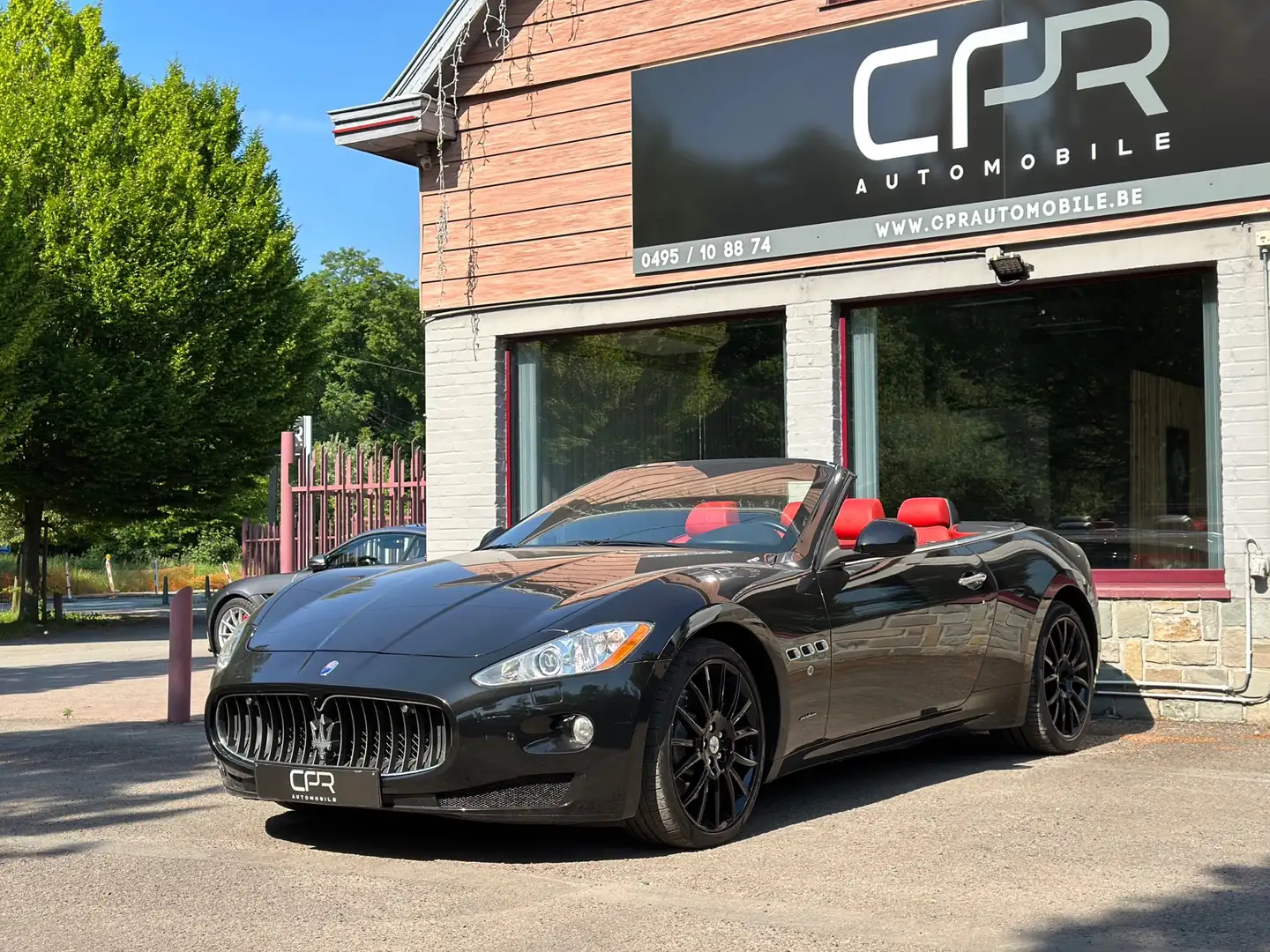 Maserati GranCabrio 4.7i V8 Automatic * GPS * XENON * CUIR * SONO * Fekete - 1