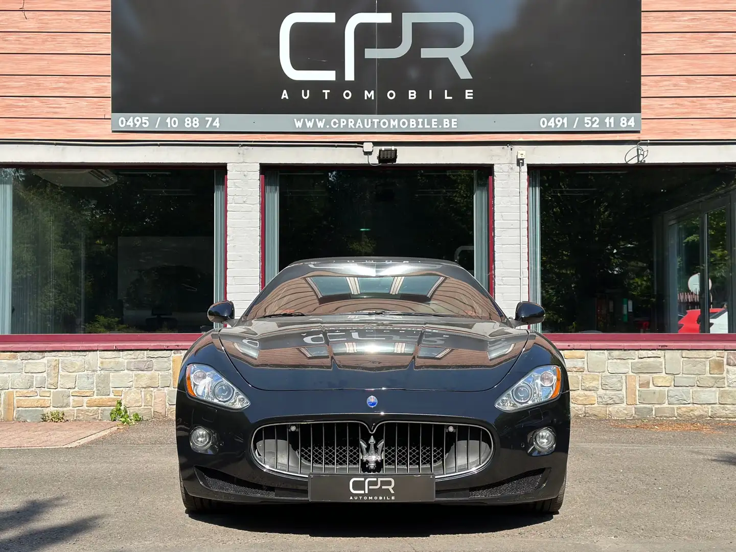 Maserati GranCabrio 4.7i V8 Automatic * GPS * XENON * CUIR * SONO * Noir - 2