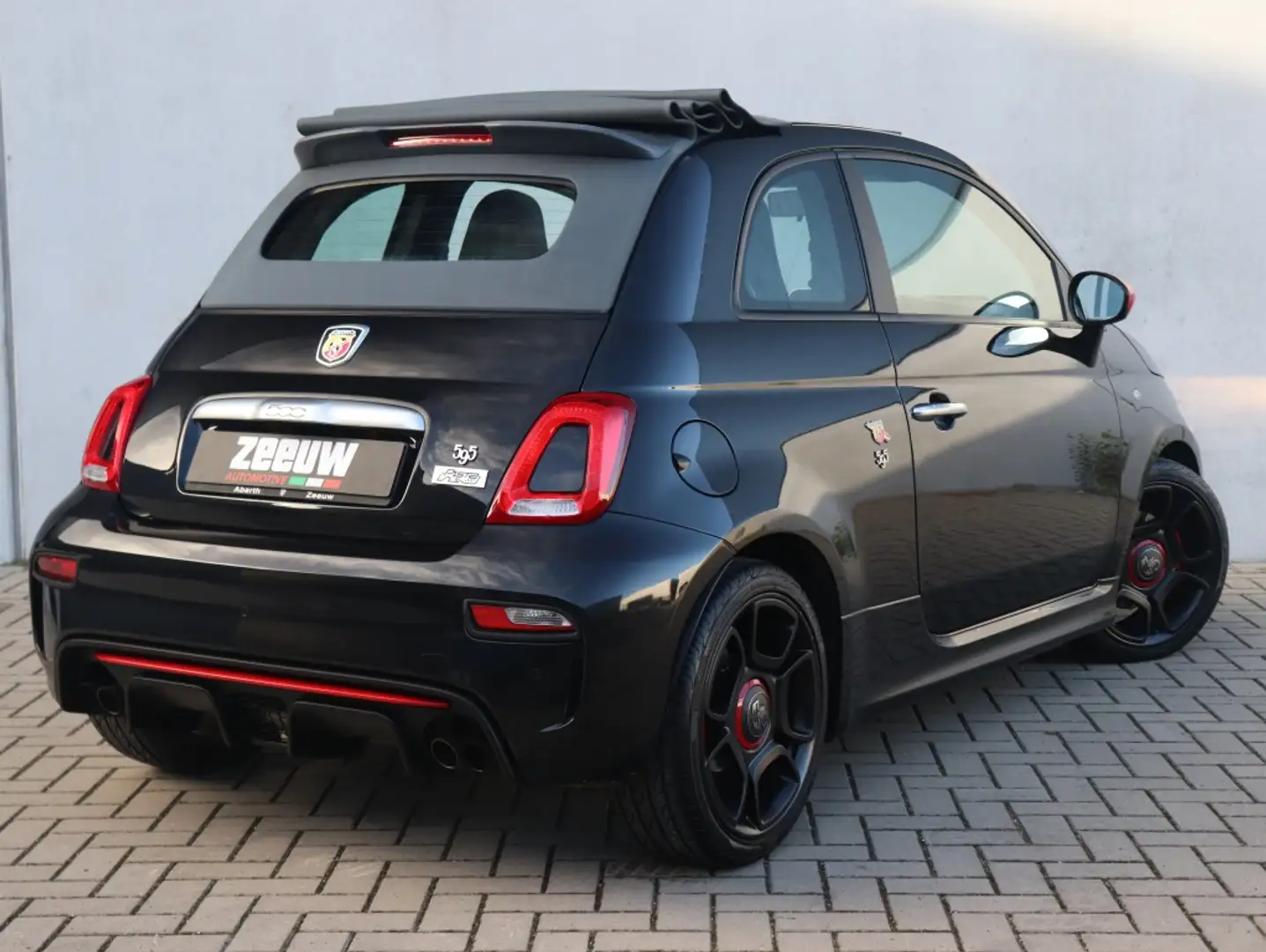 Abarth 595C 1.4 T-Jet 160 PK Pista | Navi | Carplay | Monza | Zwart - 2