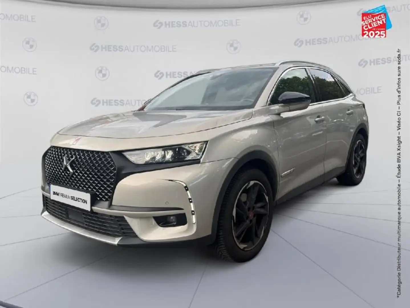 DS Automobiles DS 7 Crossback PureTech 225ch Performance Line + Automatique 12cv 125g  GPS Camera Carplay Grijs - 1