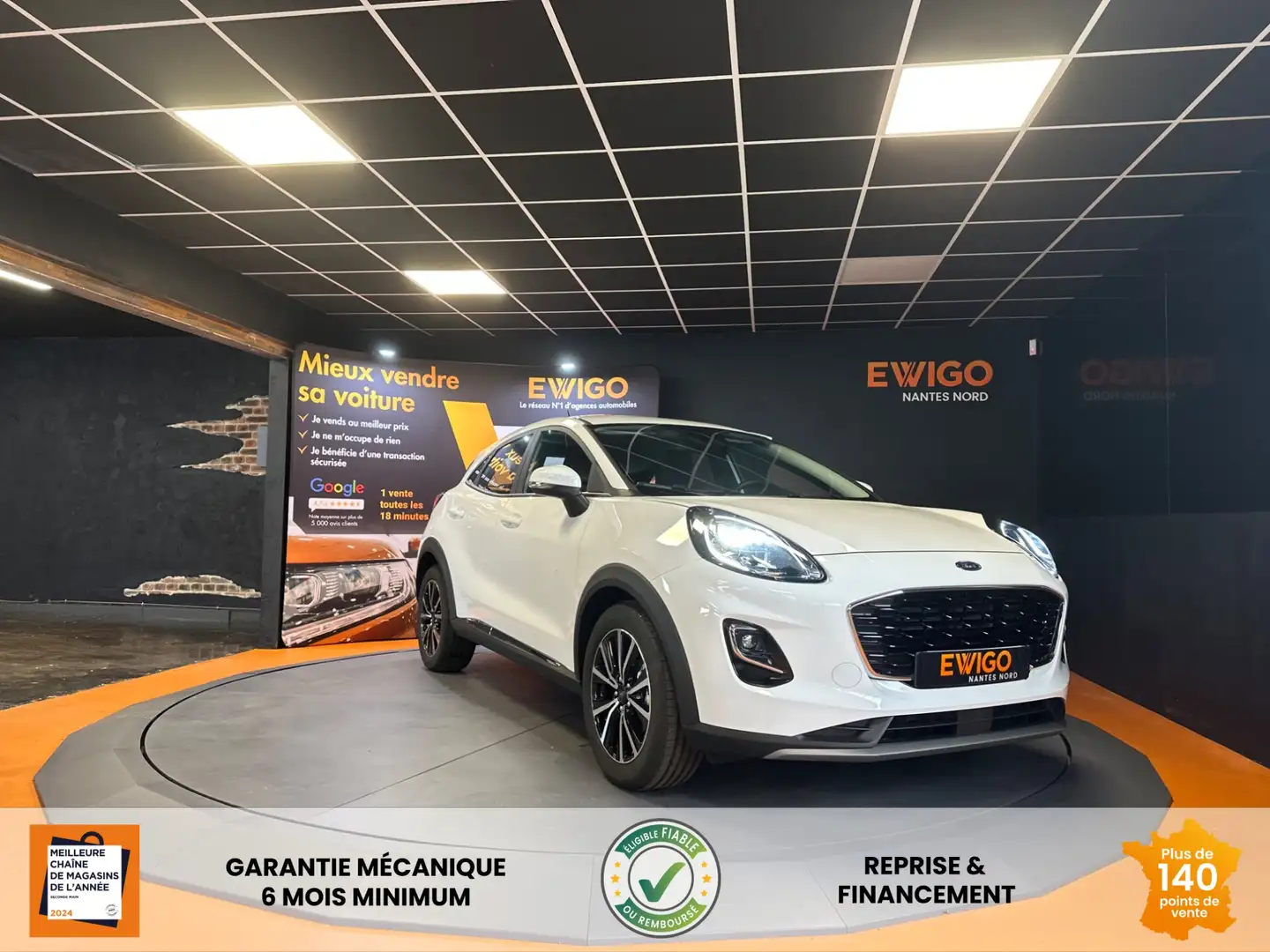 Ford Puma 1.0 ECOBOOST 125 MHEV FLEXFUEL HYBRIDE TITANIUM BU - 1