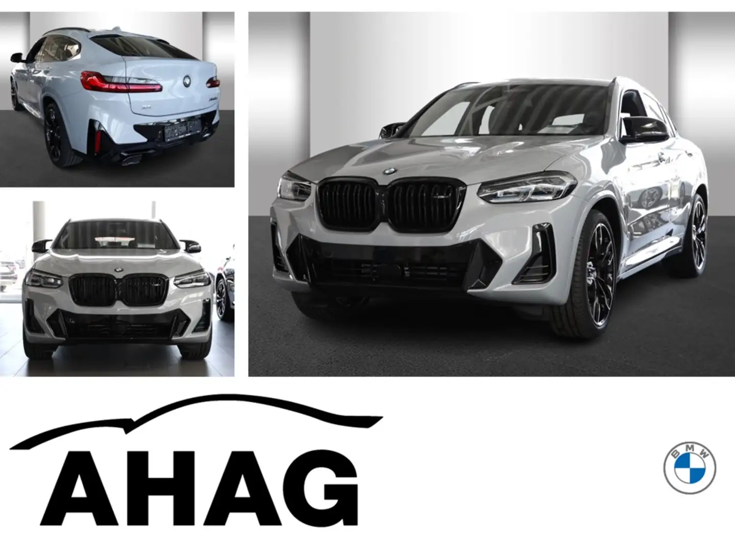 BMW X4 M40d AT Innovationsp. Sport Aut. Panorama AHK Grau - 1