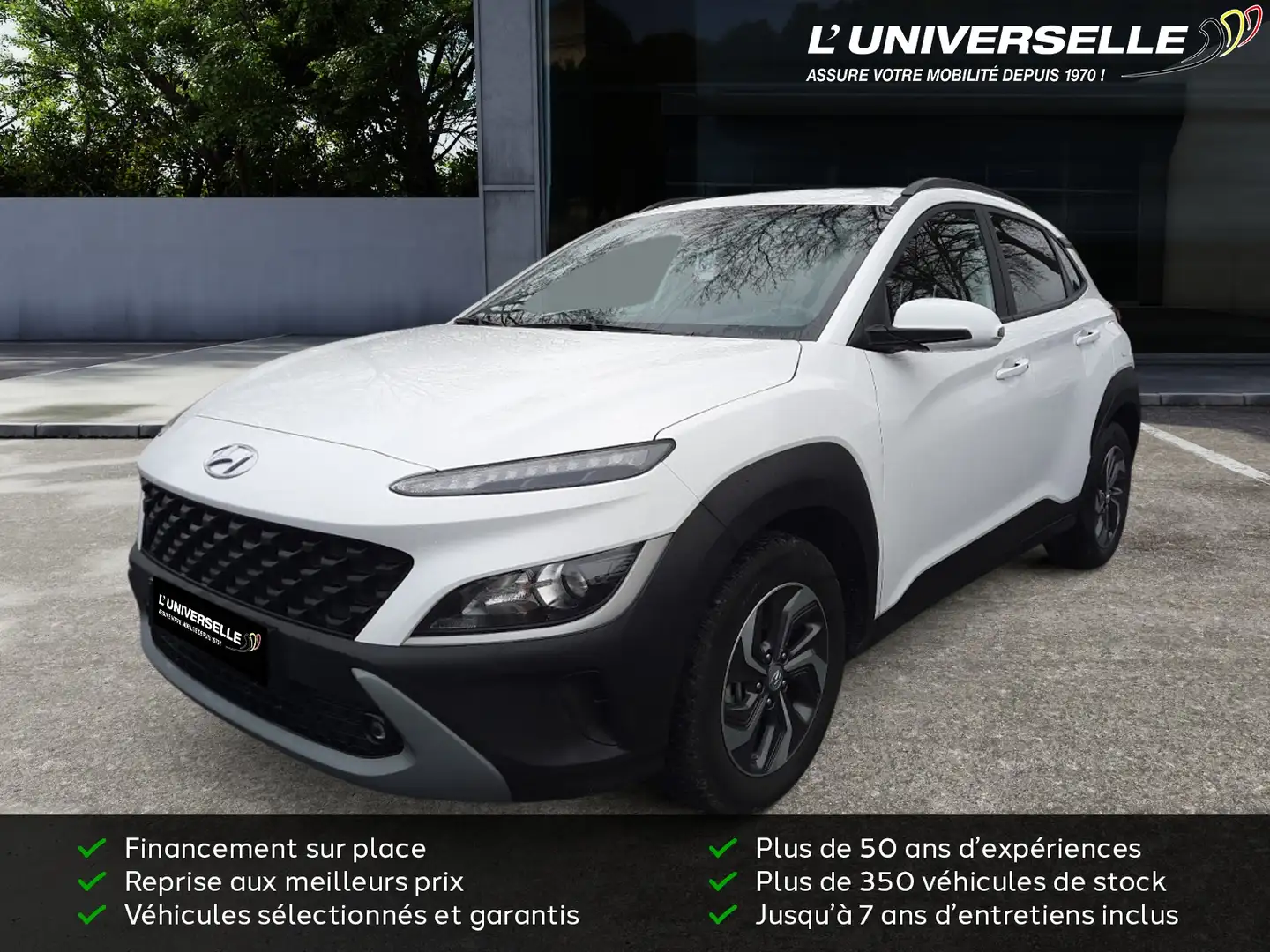 Hyundai KONA TECHNO HYBRID BOITE AUTOMATIQUE Bianco - 1