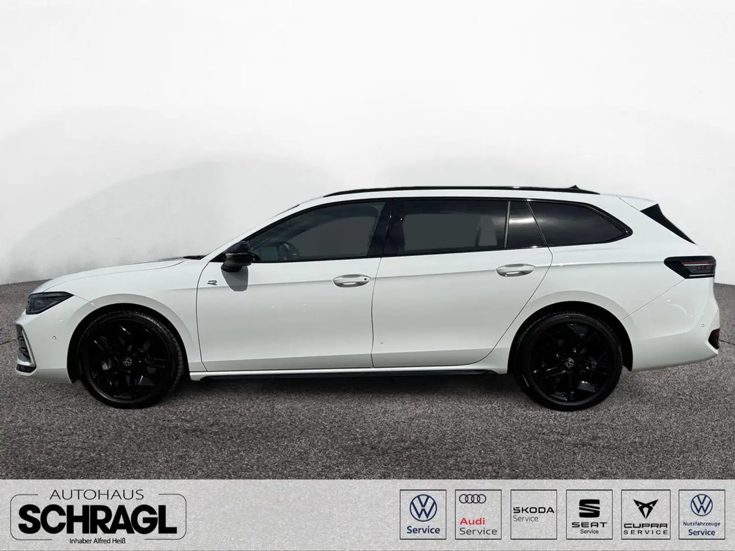 Volkswagen Passat Variant 2.0 TDI DSG 4X4 R-LINE+AHK+PANO Weiß - 2