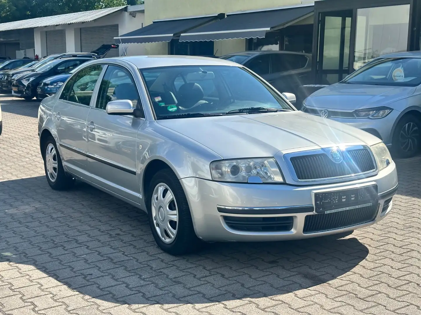 Skoda Superb Elegance Automatik Leder Zilver - 2