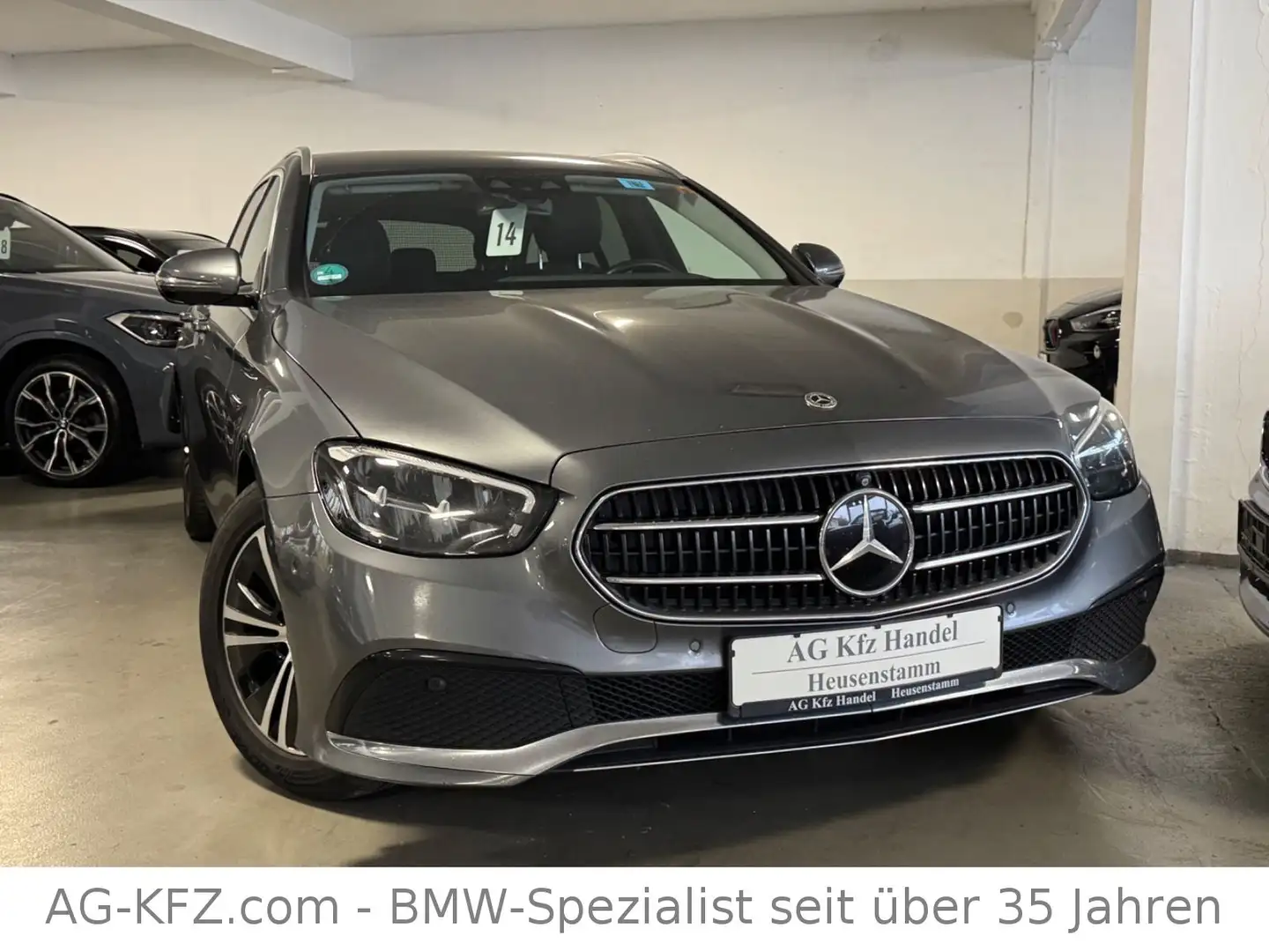 Mercedes-Benz E 220 E220d T/360CAM/TOTW/WIDE/SPUR/LEDER/LED Gris - 2