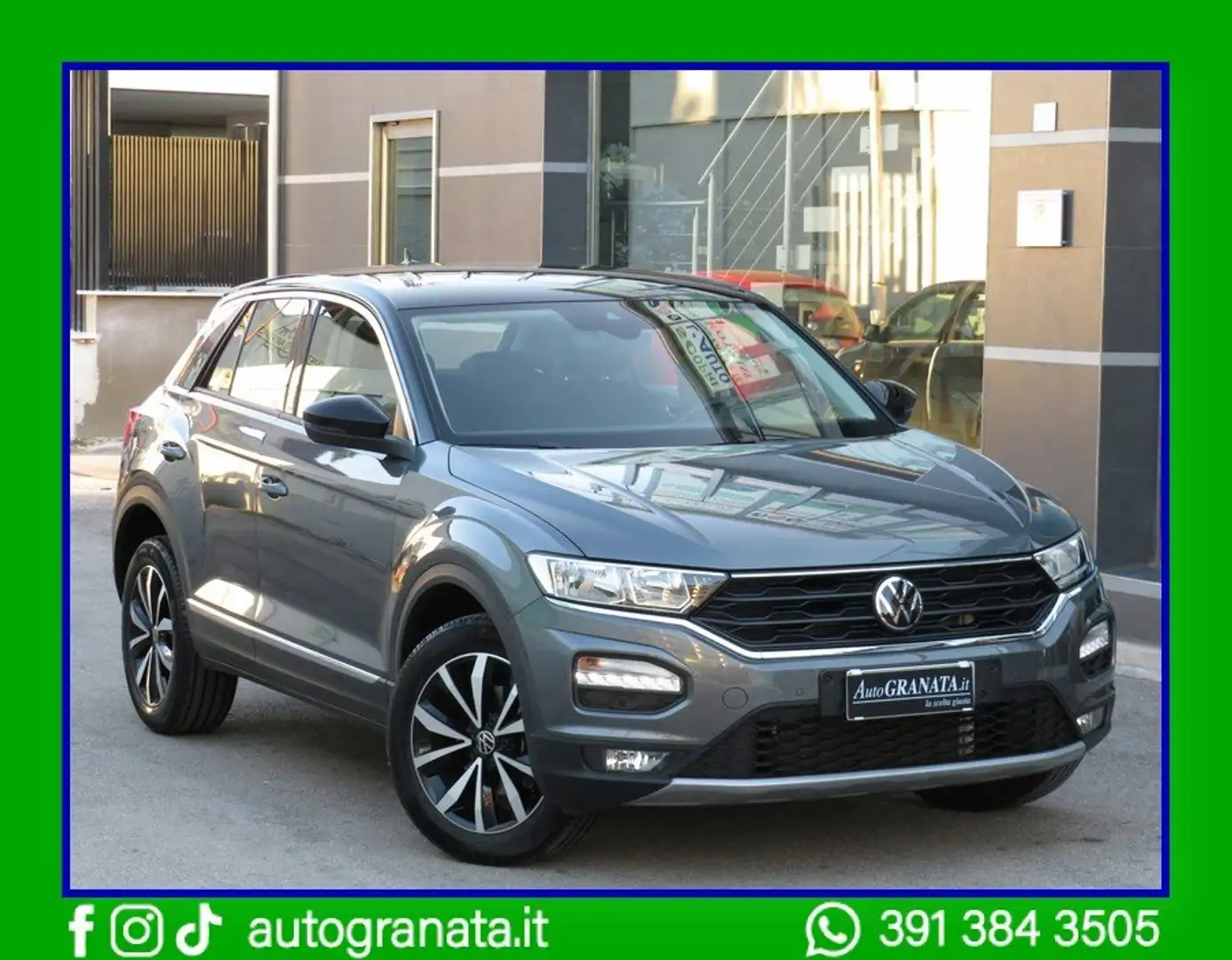 Volkswagen T-Roc 1.0 TSI Style BlueMotion Technology Grigio - 2